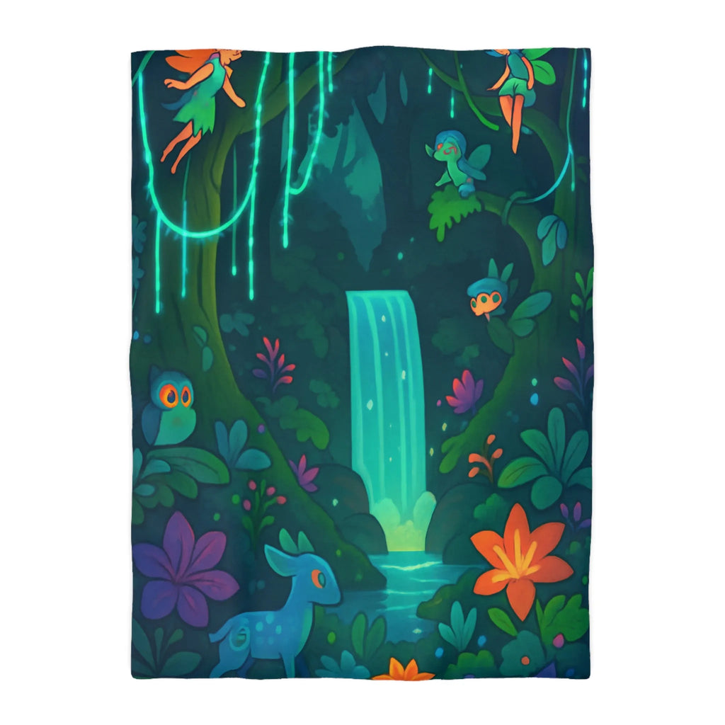 Housse de Couette Microfibre Art Graphique Contemporain Style Décoratif Chambre Tendance