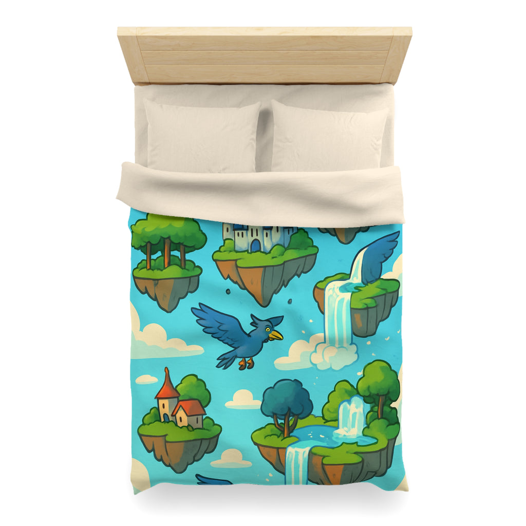 Housse de Couette Microfibre Création Artistique Moderne Design Exclusif Décoration Chambre