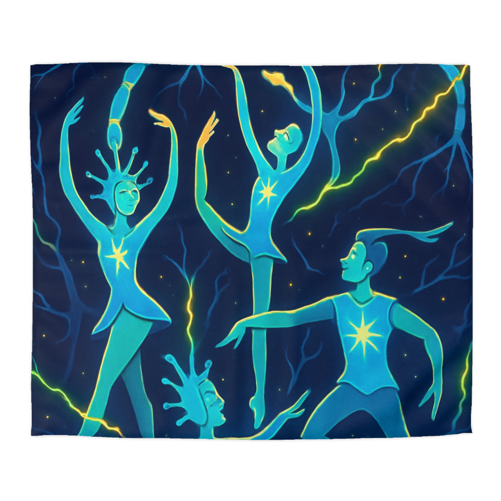 Housse de Couette Microfibre Illustration Unique Design Moderne Décoration Intérieure Raffinée