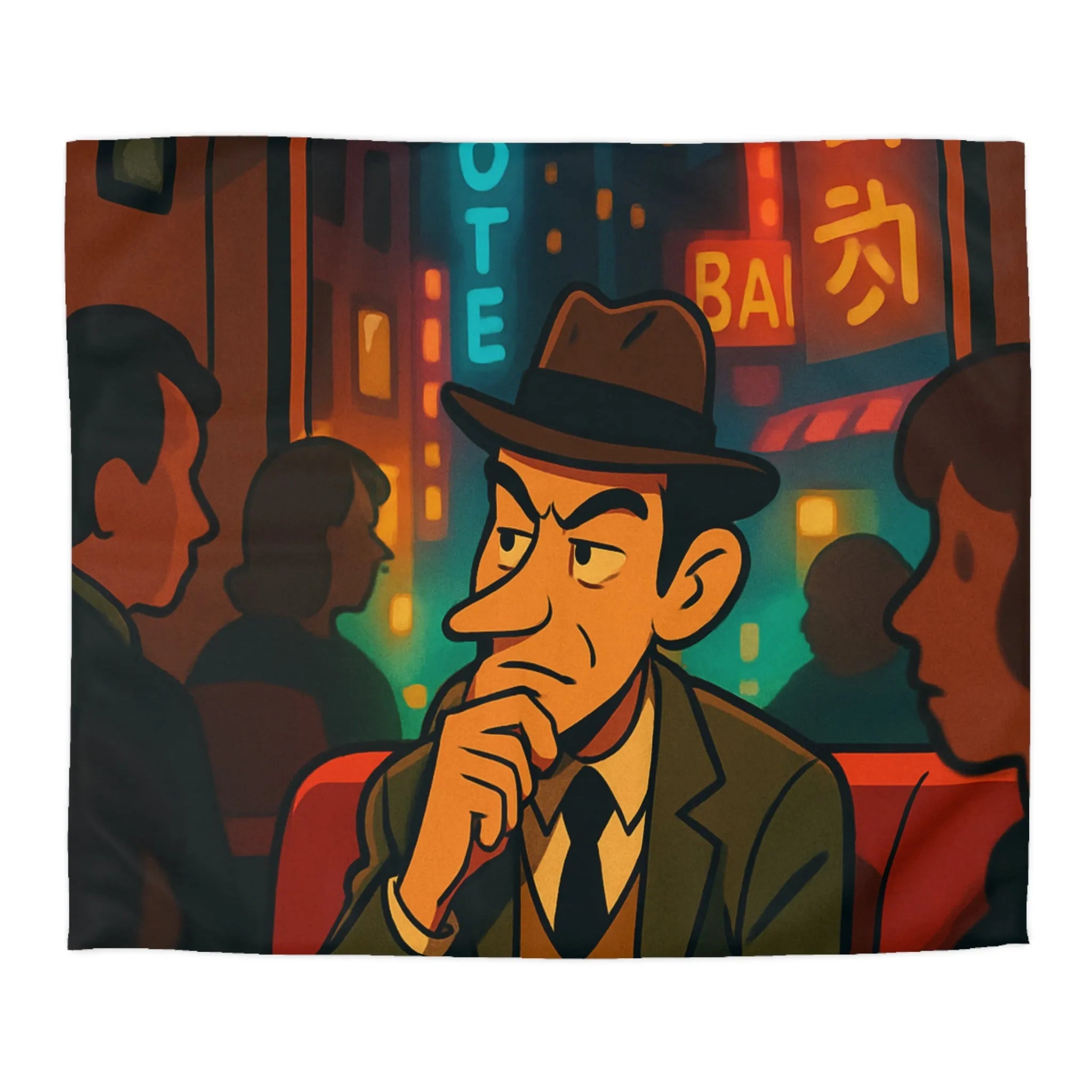 Housse de Couette Microfibre Création Artistique Moderne Design Exclusif Décoration Chambre