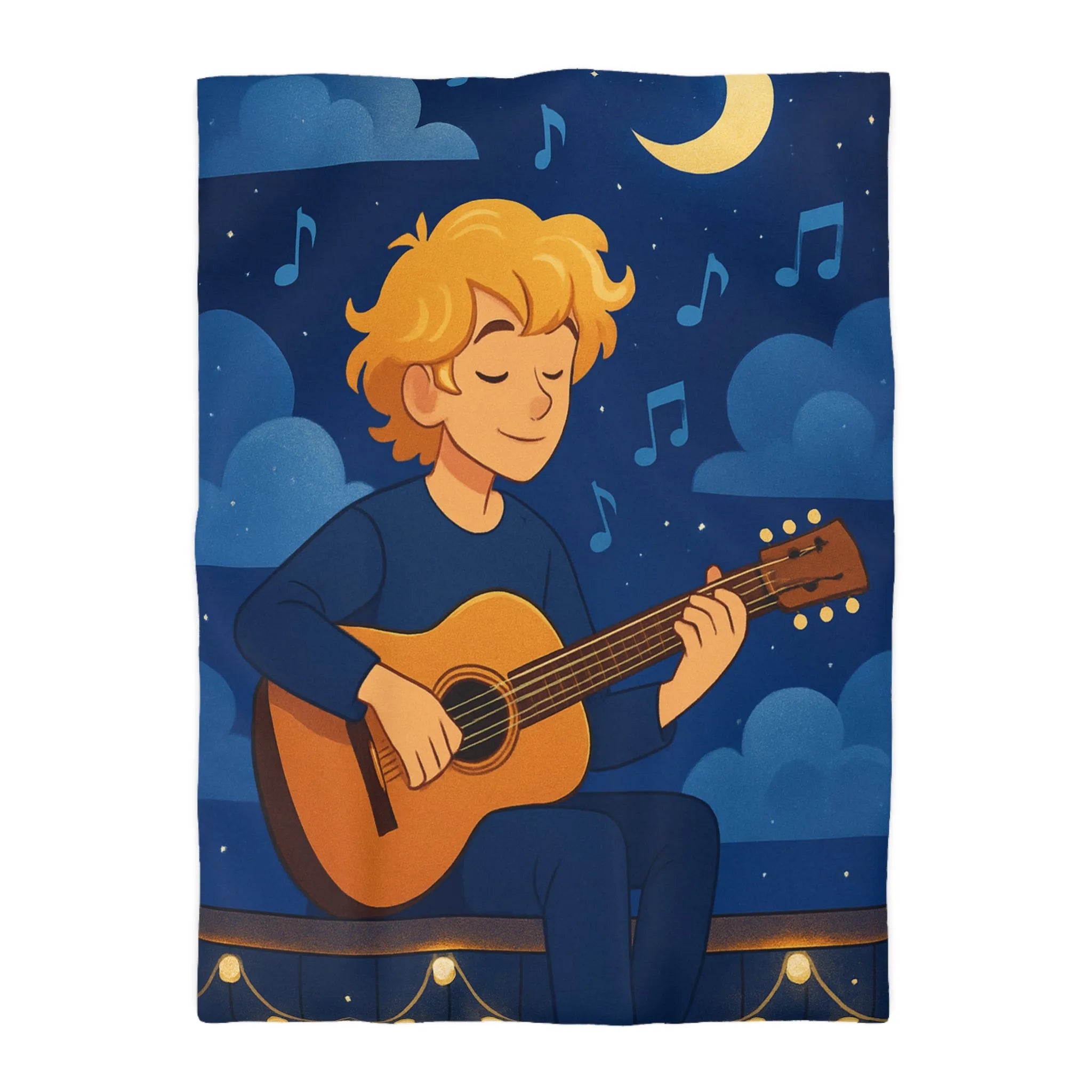 Housse de Couette Microfibre Art Graphique Contemporain Style Décoratif Chambre Tendance