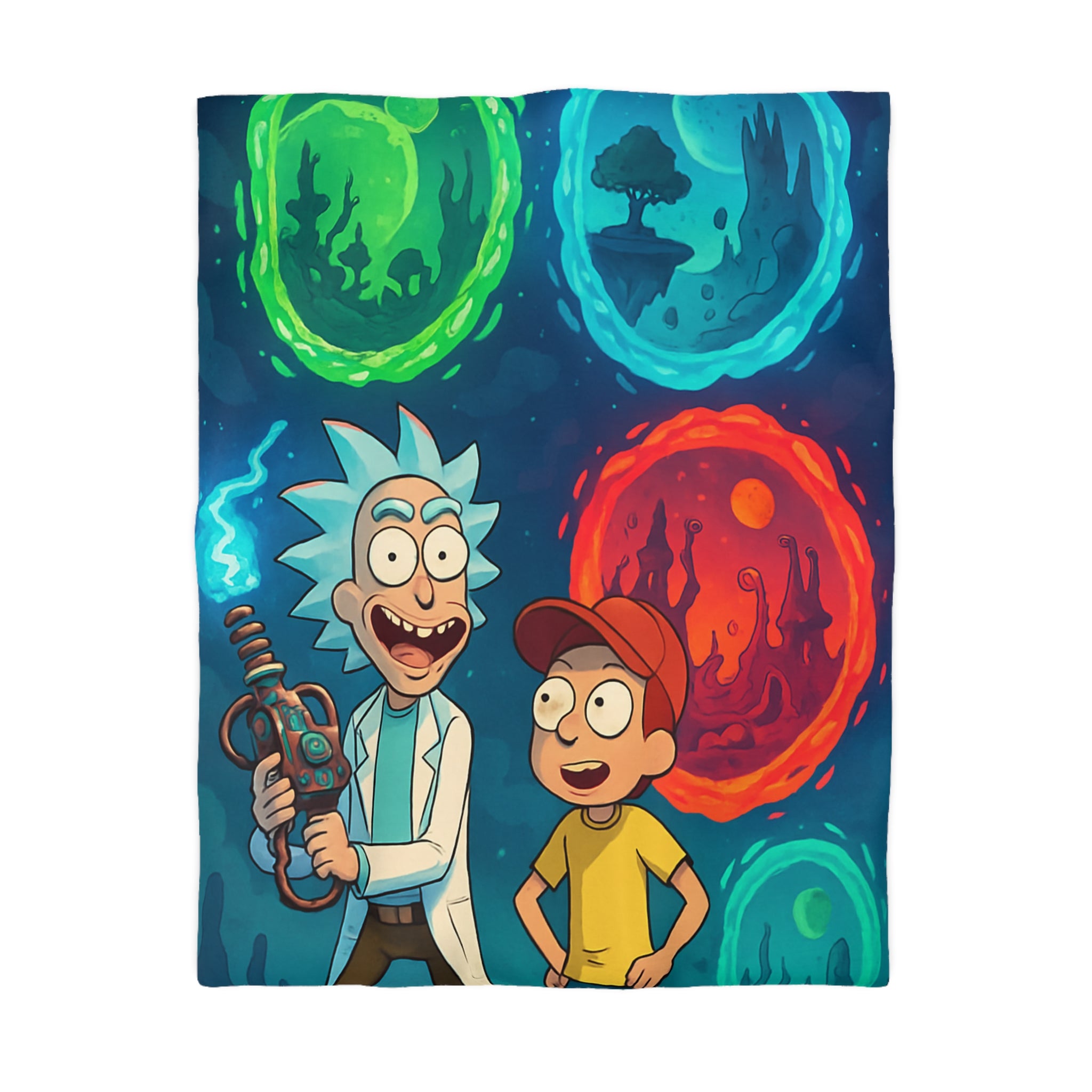 Housse de Couette Microfibre Création Artistique Moderne Design Exclusif Décoration Chambre