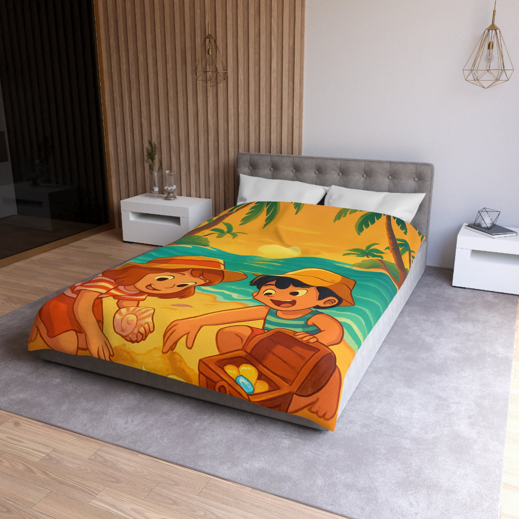 Housse de Couette Microfibre Création Artistique Moderne Design Exclusif Décoration Chambre