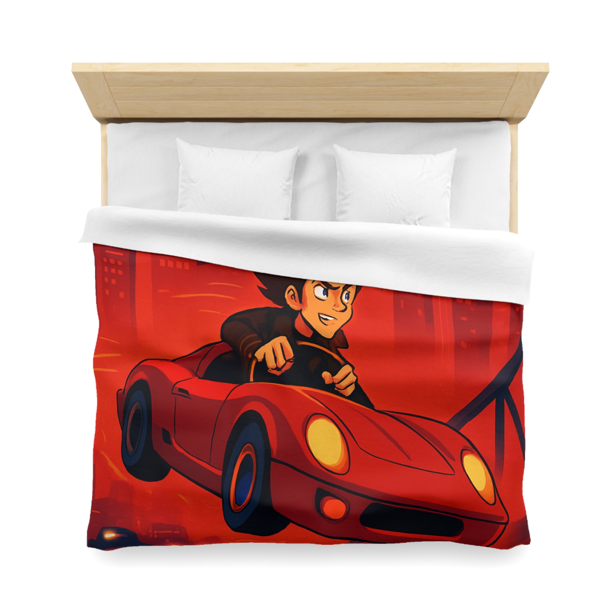 Housse de Couette Microfibre Création Artistique Moderne Design Exclusif Décoration Chambre