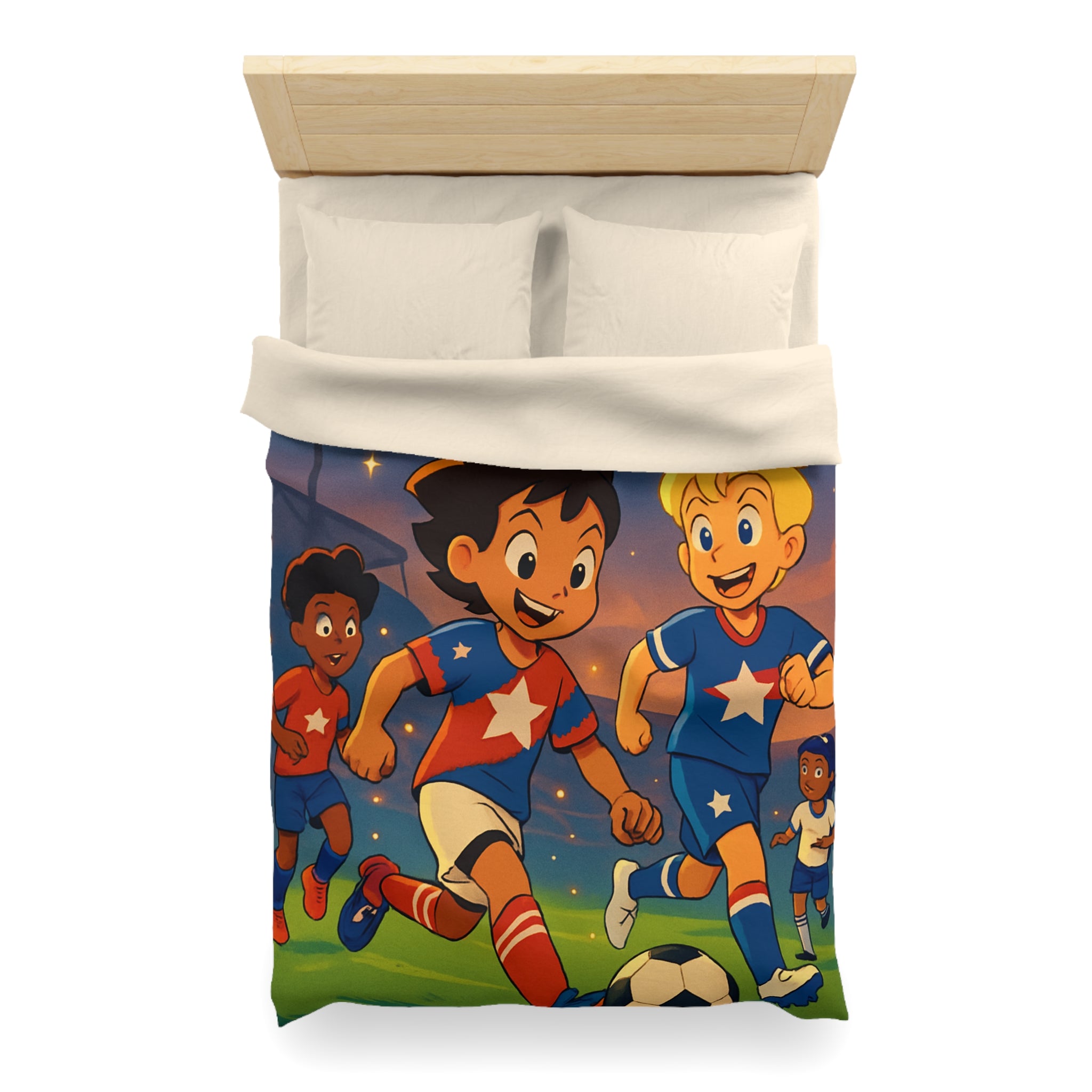 Housse de Couette Microfibre Création Artistique Moderne Design Exclusif Décoration Chambre