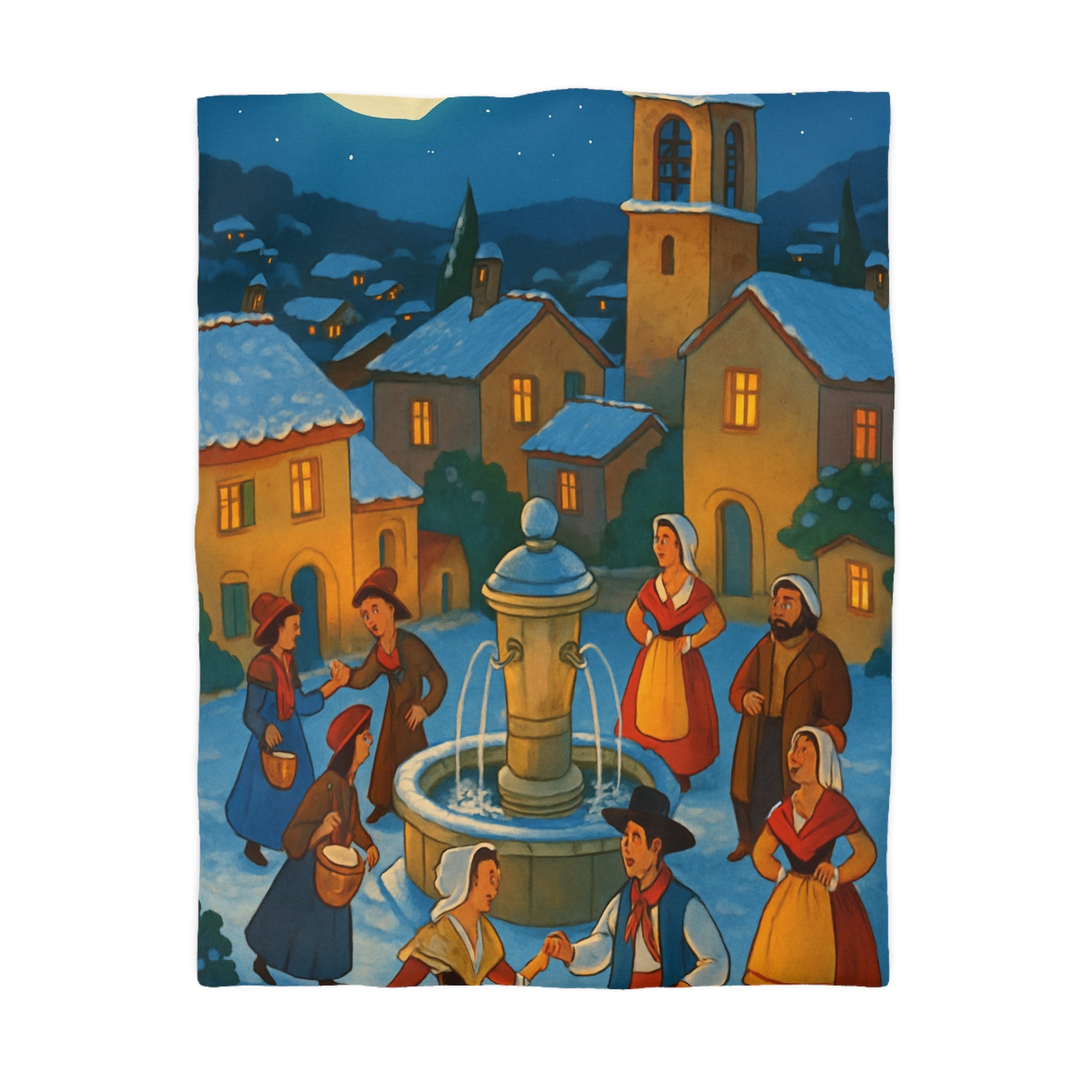 Housse de Couette Microfibre Design Artistique Moderne Décoration Chambre Confort Premium