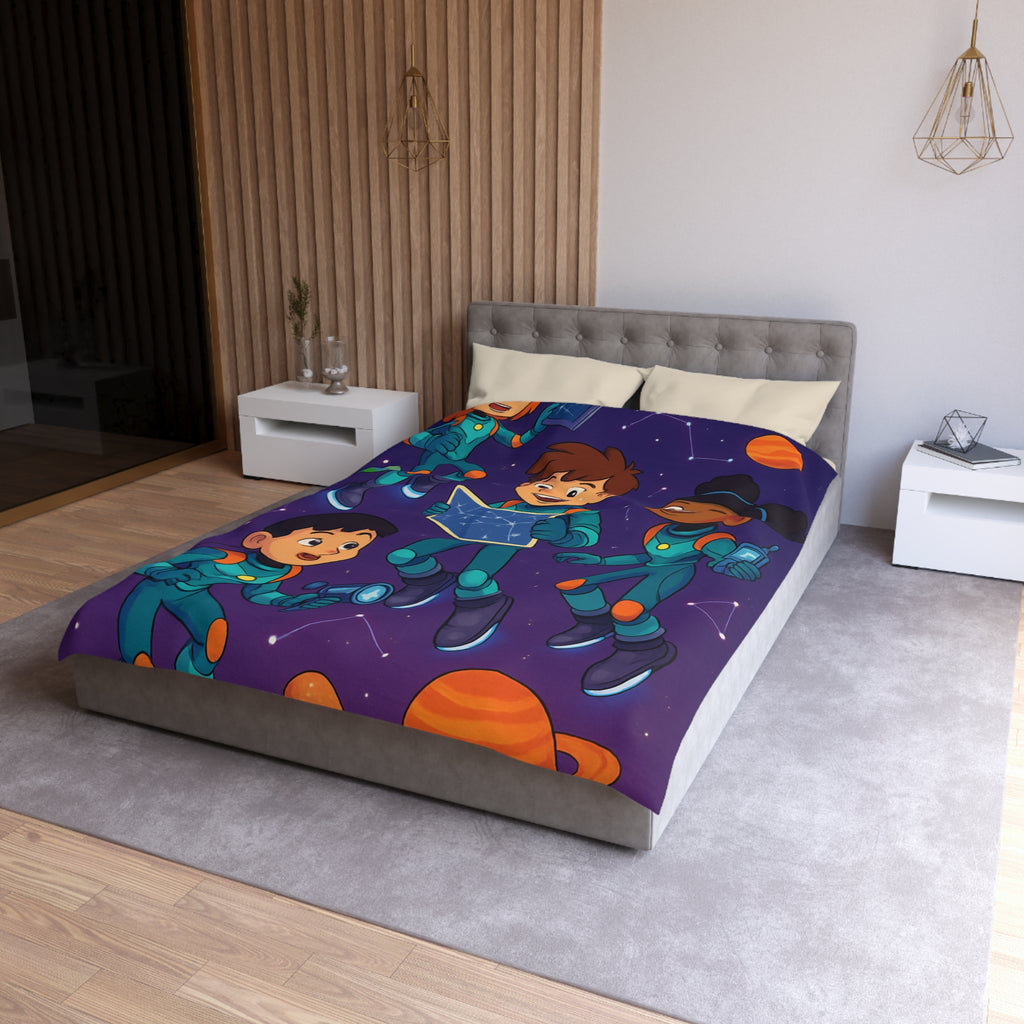 Housse de Couette Microfibre Création Artistique Moderne Design Exclusif Décoration Chambre