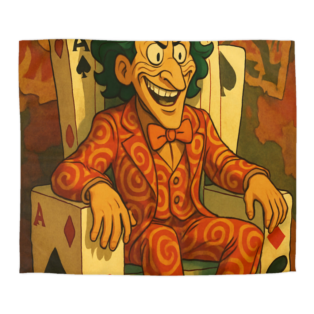 Housse de Couette Microfibre Motif Créatif Original Style Contemporain Chambre Élégante