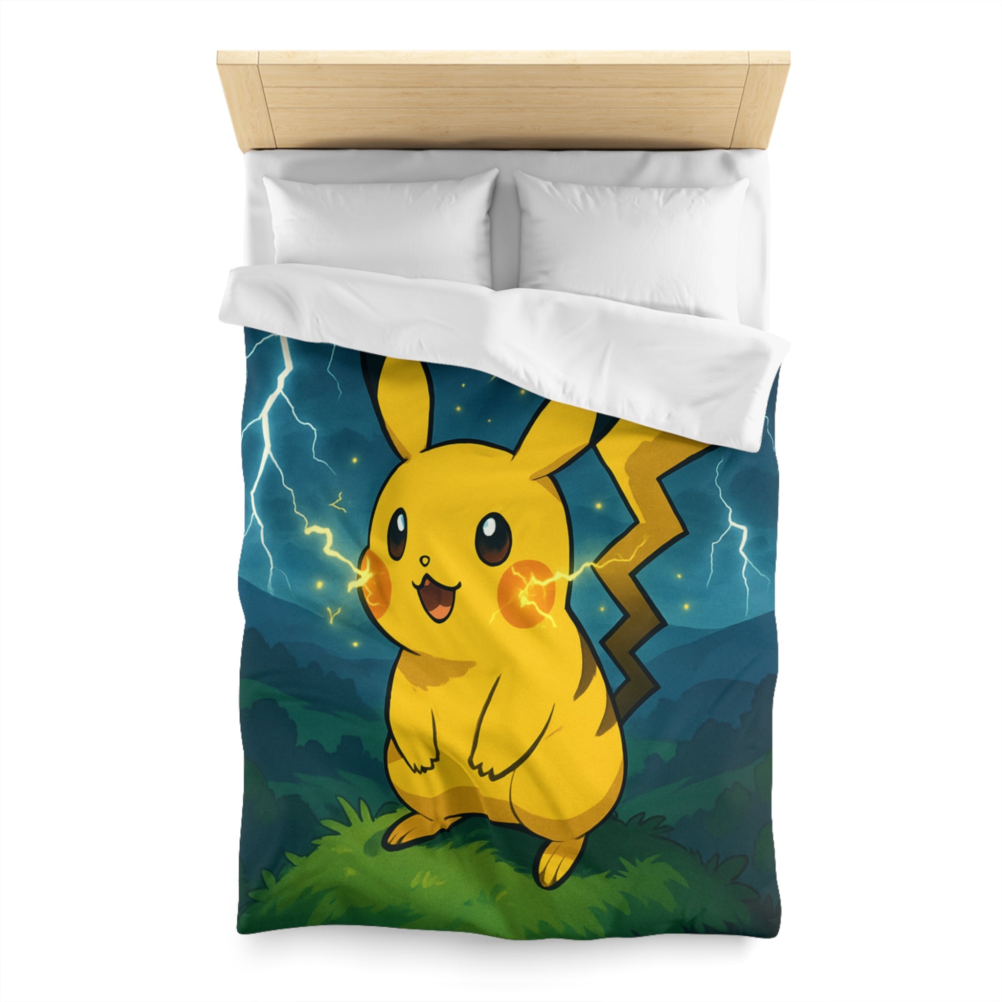 Housse de Couette Microfibre Design Artistique Moderne Décoration Chambre Confort Premium