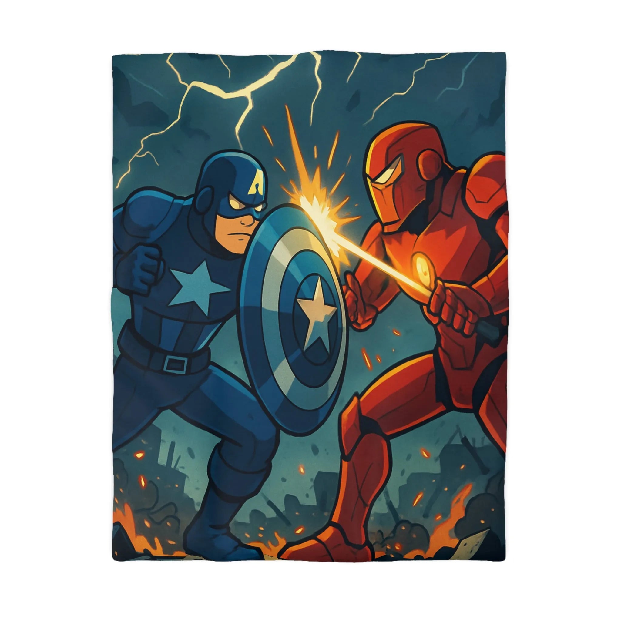 Housse de Couette Microfibre Création Artistique Moderne Design Exclusif Décoration Chambre