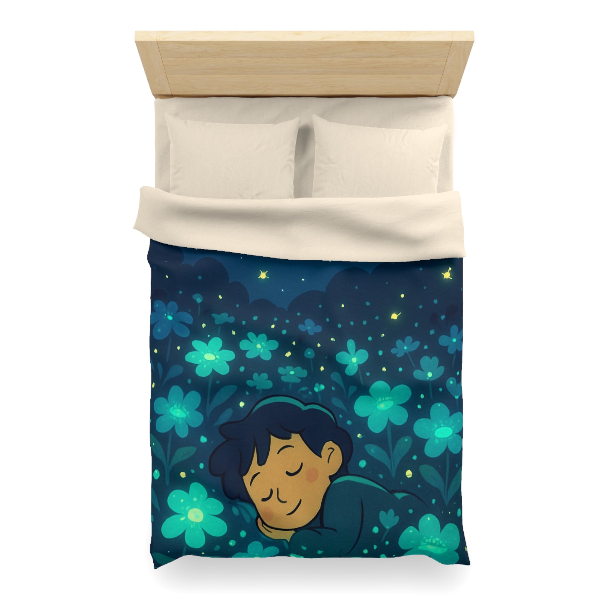 Housse de Couette Microfibre Création Artistique Moderne Design Exclusif Décoration Chambre