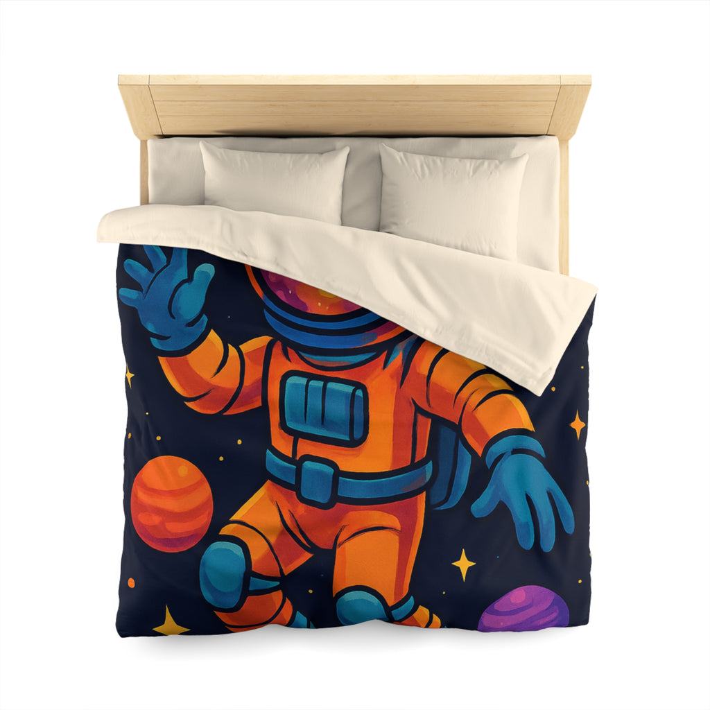 Housse de Couette Microfibre Illustration Unique Design Moderne Décoration Intérieure Raffinée