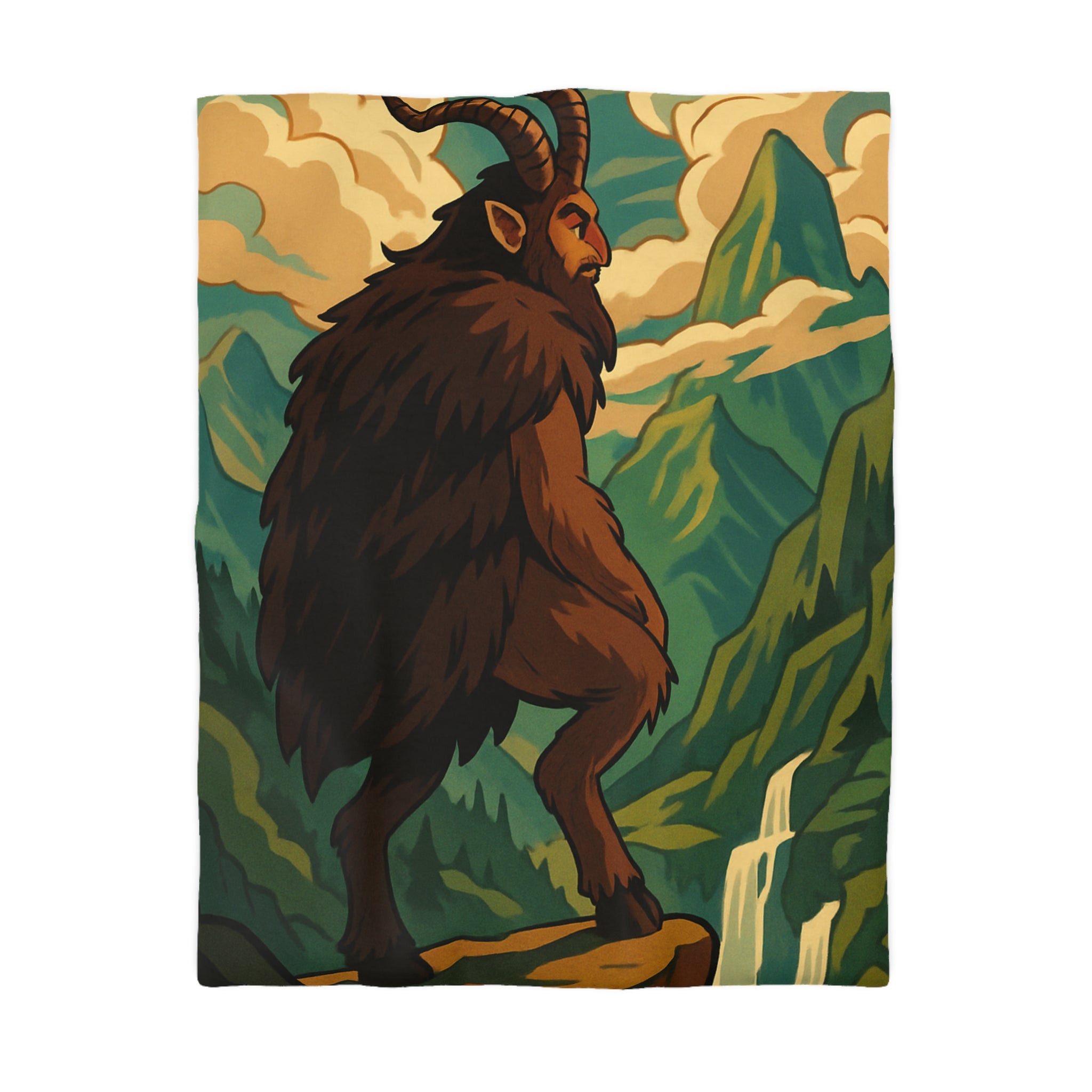 Housse de Couette Microfibre Design Artistique Moderne Décoration Chambre Confort Premium