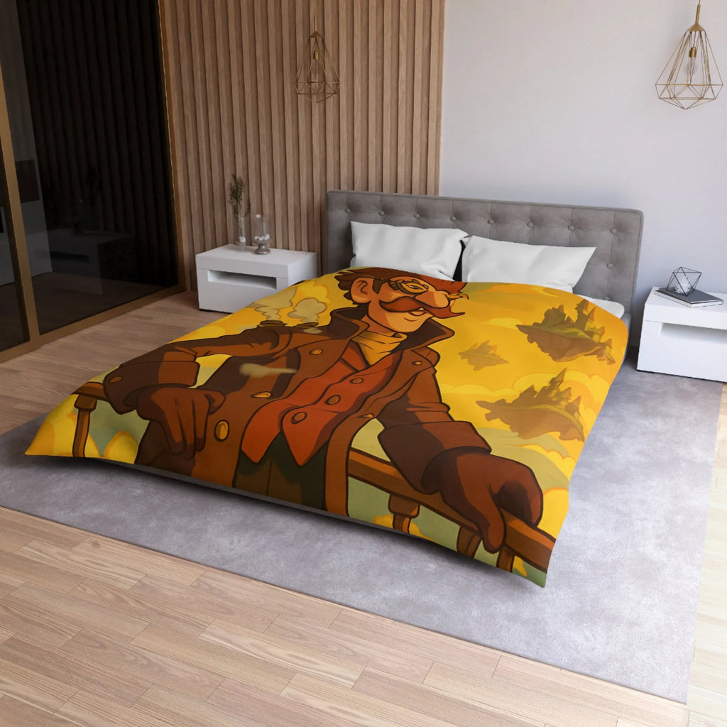 Housse de Couette Microfibre Création Artistique Moderne Design Exclusif Décoration Chambre