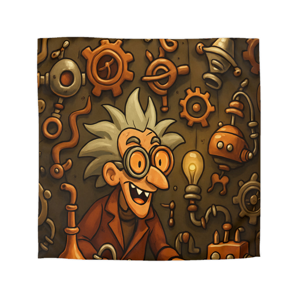 Housse de Couette Microfibre Motif Créatif Original Style Contemporain Chambre Élégante