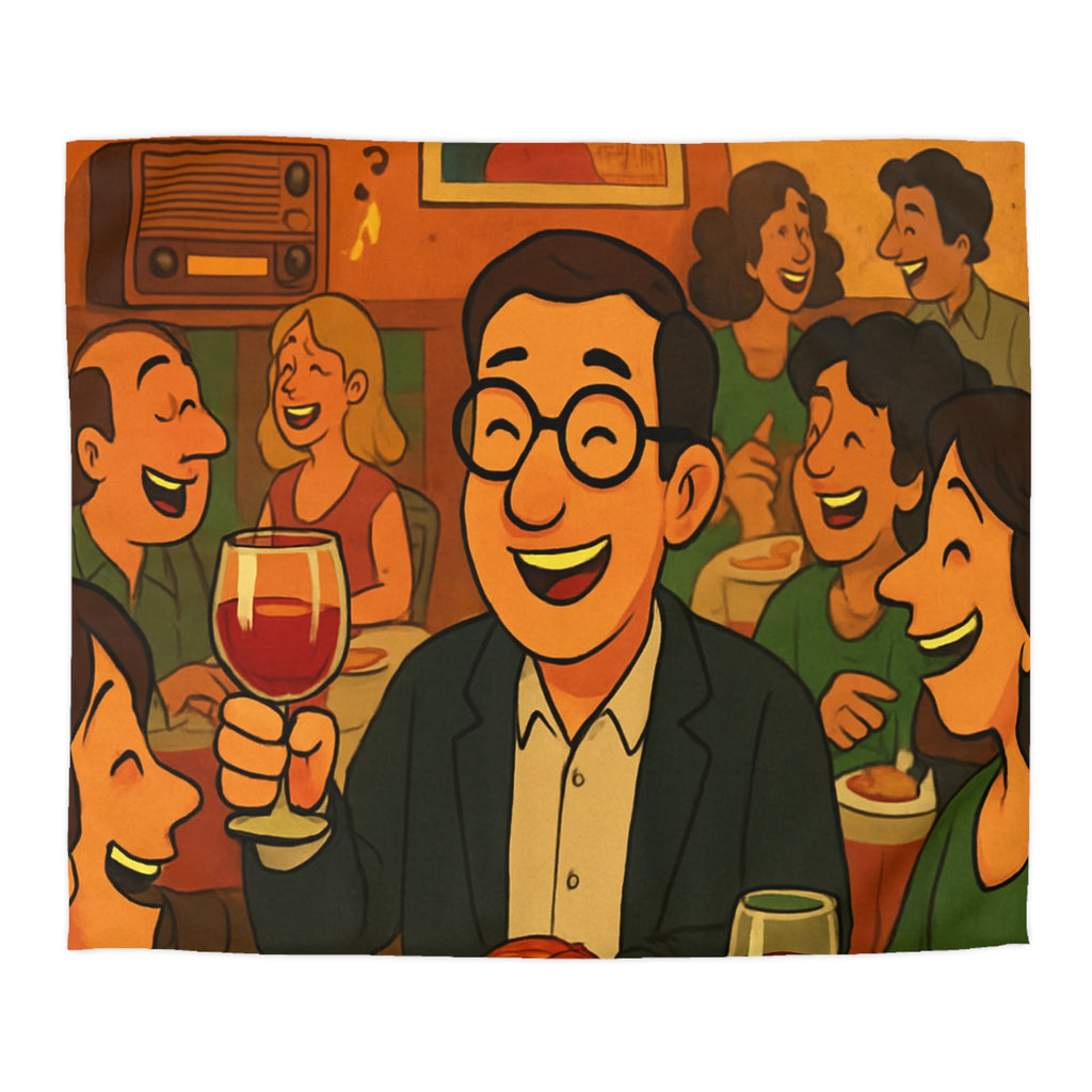 Housse de Couette Microfibre Illustration Unique Design Moderne Décoration Intérieure Raffinée