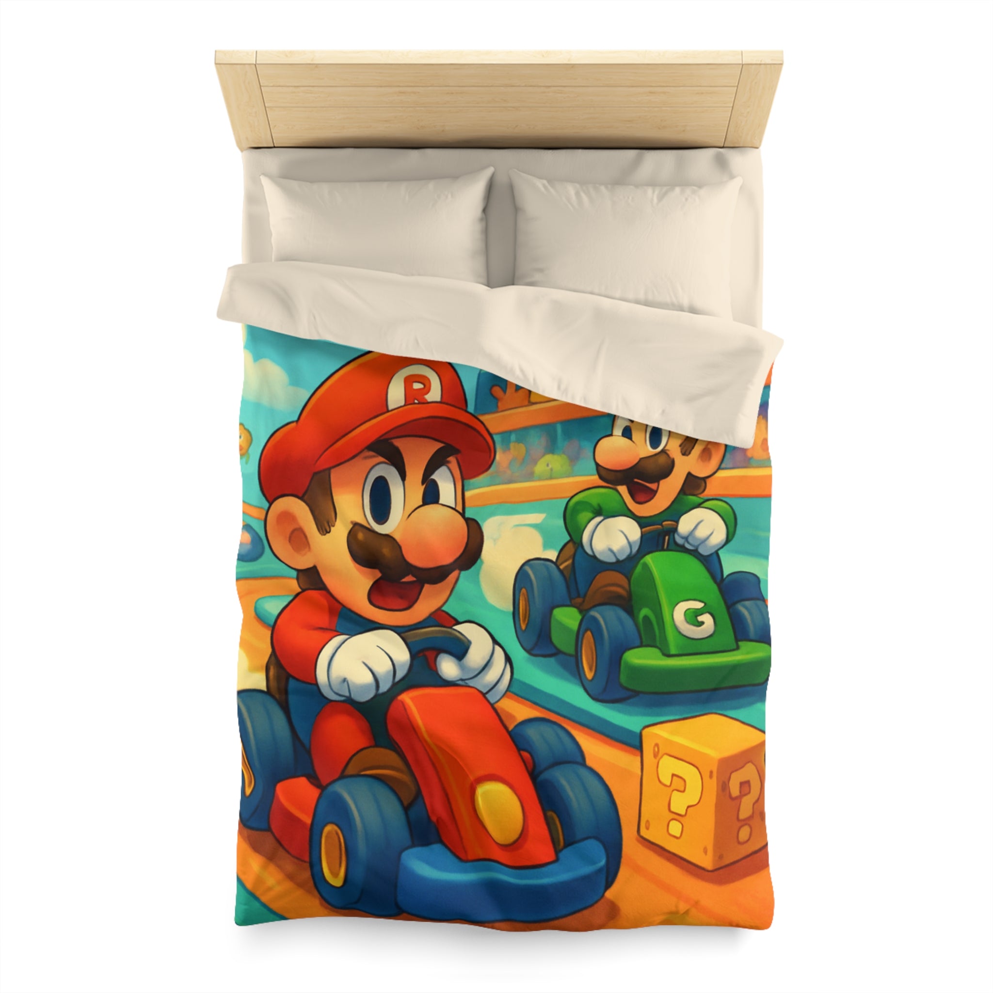 Housse de Couette Microfibre Création Artistique Moderne Design Exclusif Décoration Chambre