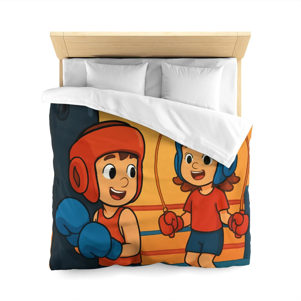 Housse de Couette Microfibre Création Artistique Moderne Design Exclusif Décoration Chambre