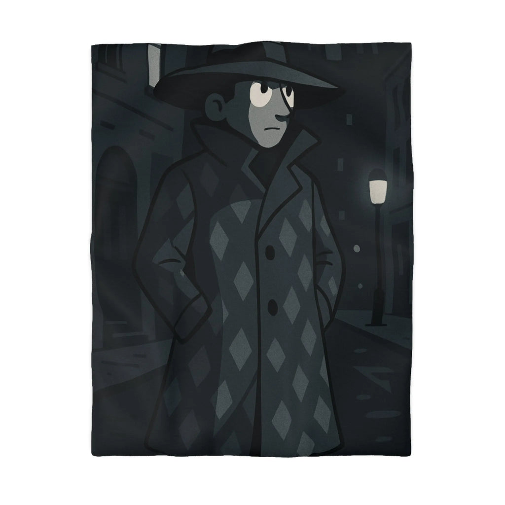 Housse de Couette Microfibre Art Graphique Contemporain Style Décoratif Chambre Tendance