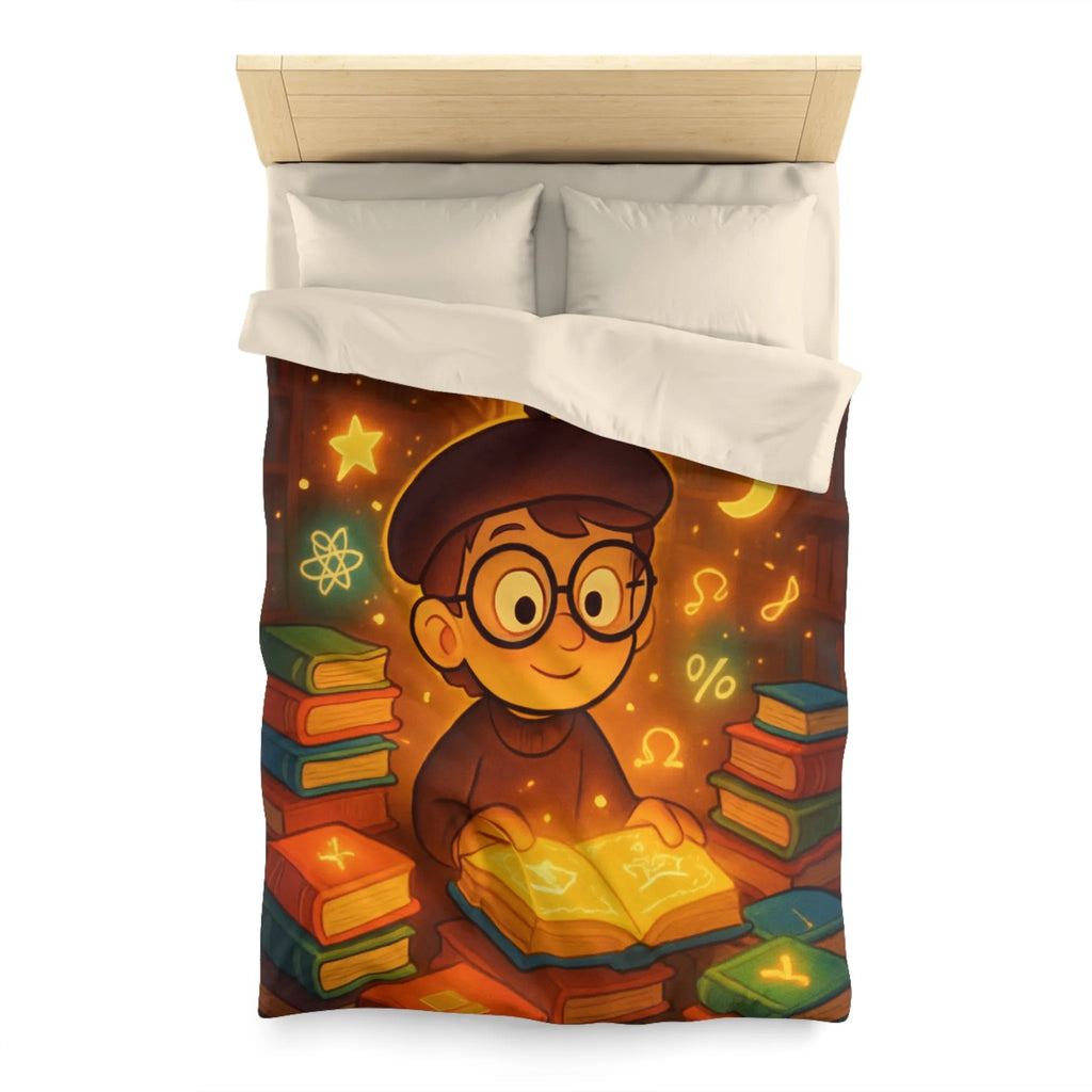 Housse de Couette Microfibre Art Graphique Contemporain Style Décoratif Chambre Tendance