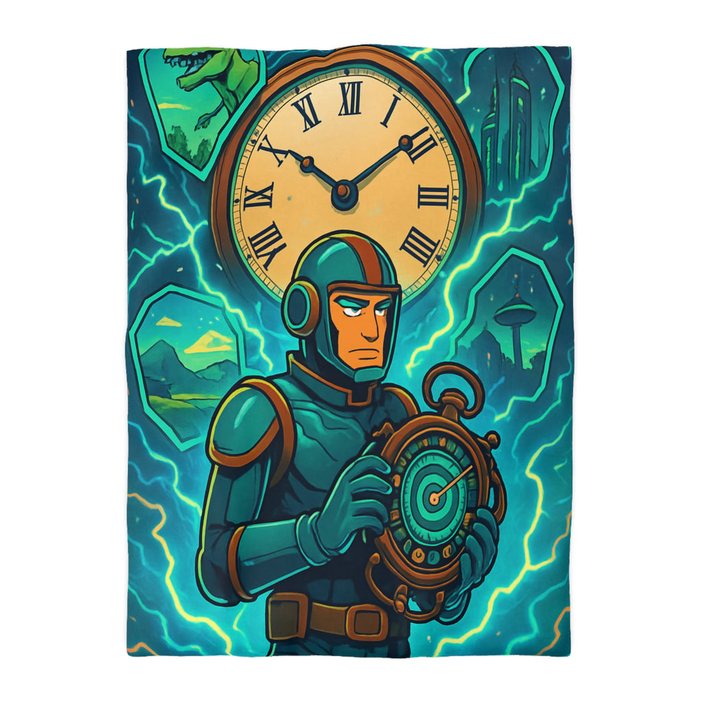 Housse de Couette Microfibre Illustration Unique Design Moderne Décoration Intérieure Raffinée