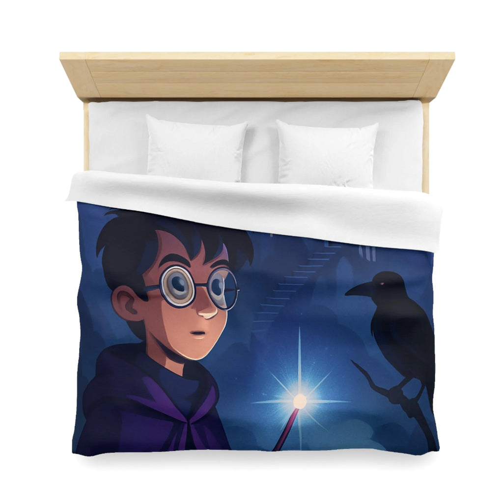 Housse de Couette Microfibre Art Graphique Contemporain Style Décoratif Chambre Tendance