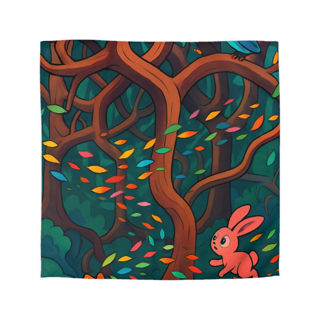 Enchantez Votre Espace avec une Housse de Couette Animaux et Forêt Colorée