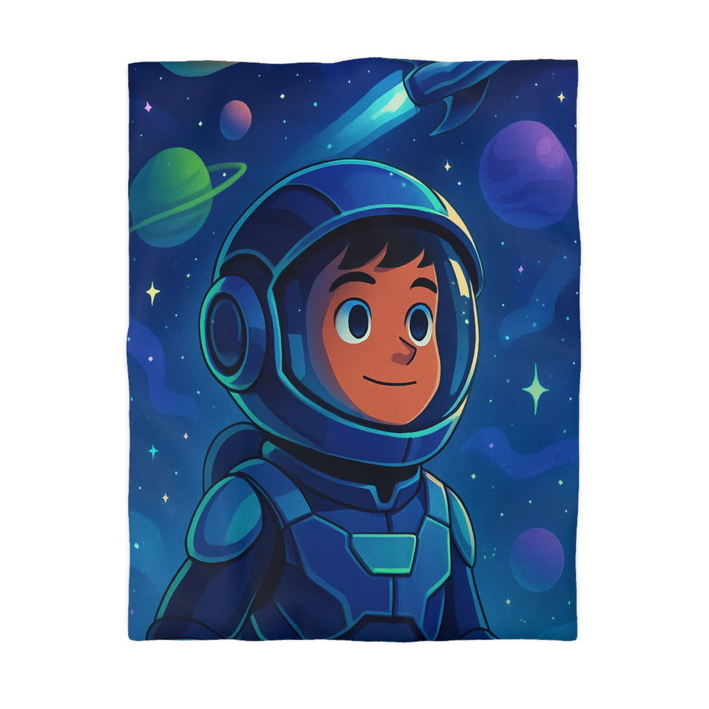 Housse de Couette Microfibre Illustration Unique Design Moderne Décoration Intérieure Raffinée