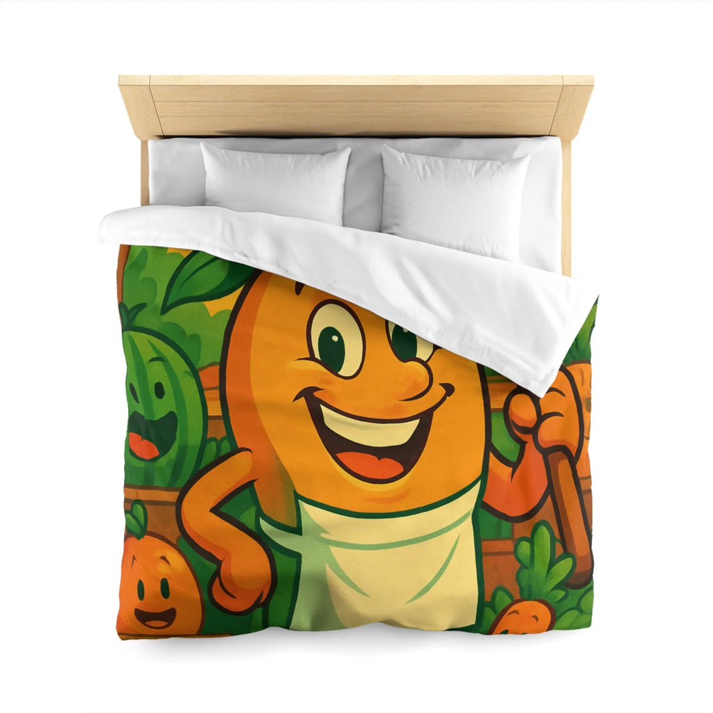 Housse de Couette Microfibre Art Graphique Contemporain Style Décoratif Chambre Tendance