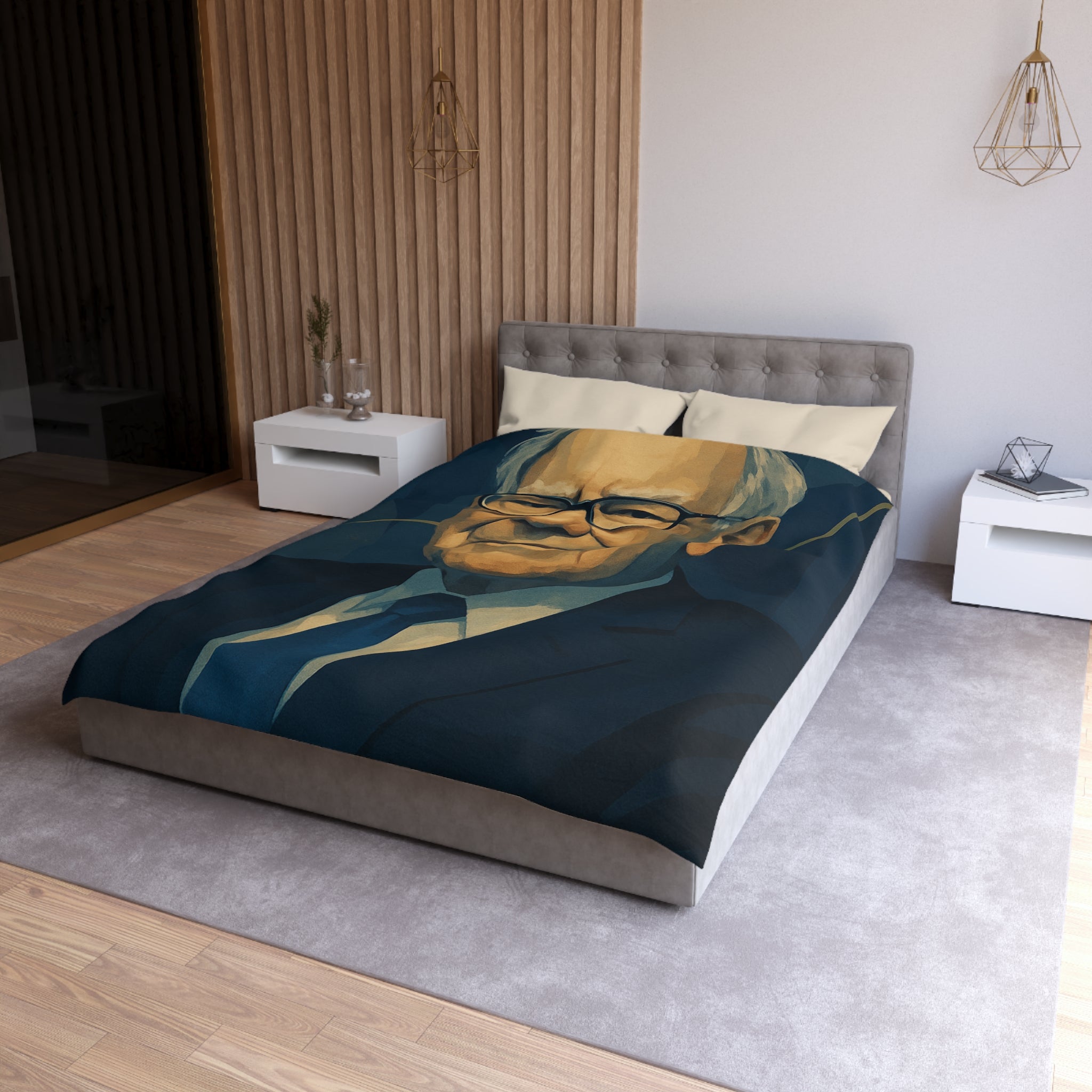 Housse de Couette Microfibre Création Artistique Moderne Design Exclusif Décoration Chambre