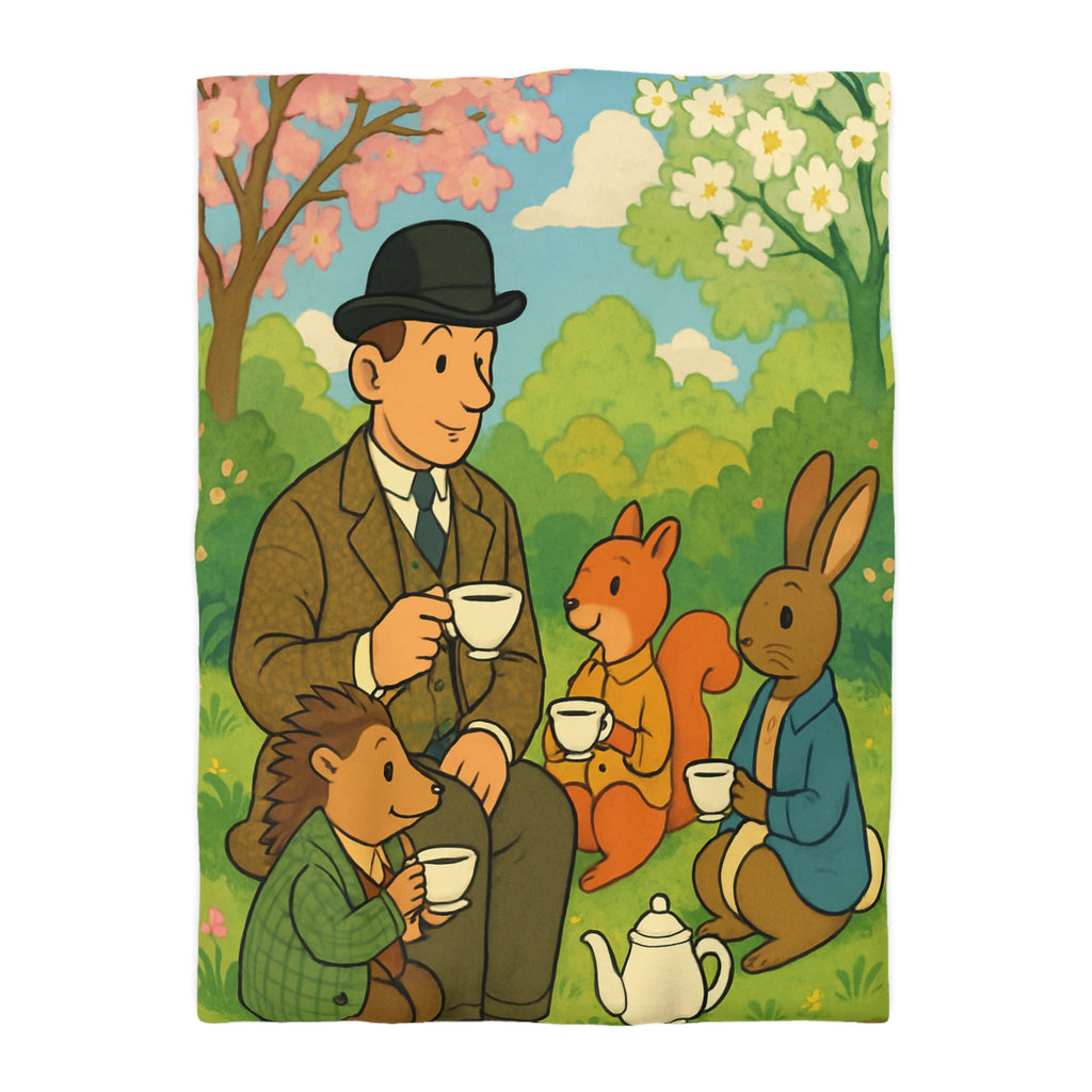 Housse de Couette Microfibre Design Artistique Moderne Décoration Chambre Confort Premium