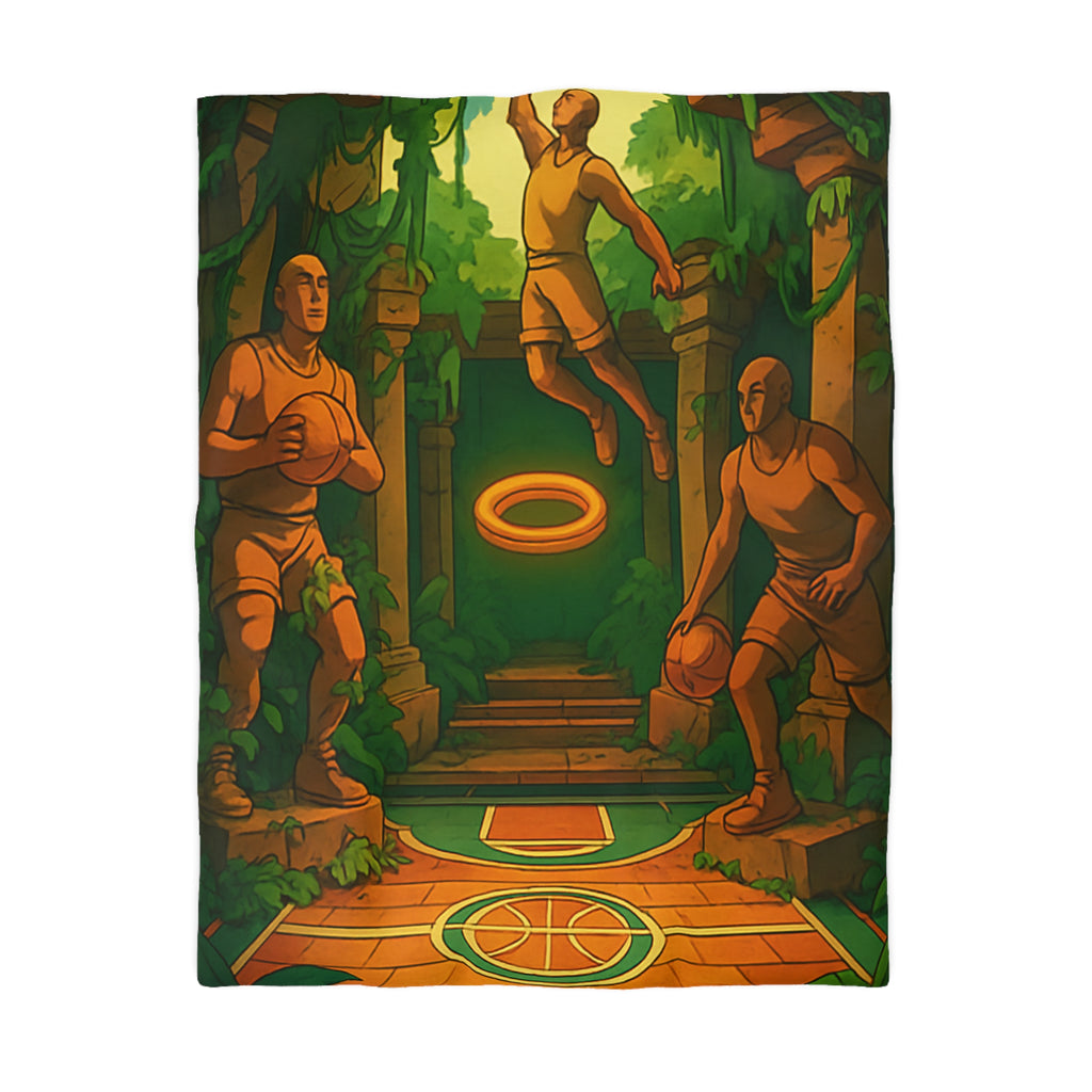 Housse de Couette Microfibre Illustration Unique Design Moderne Décoration Intérieure Raffinée