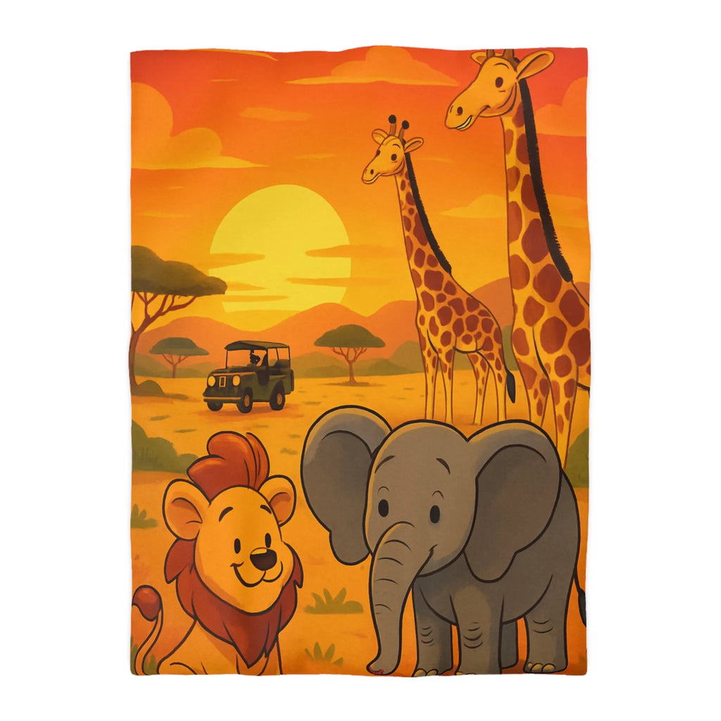 Housse de Couette Microfibre Art Graphique Contemporain Style Décoratif Chambre Tendance