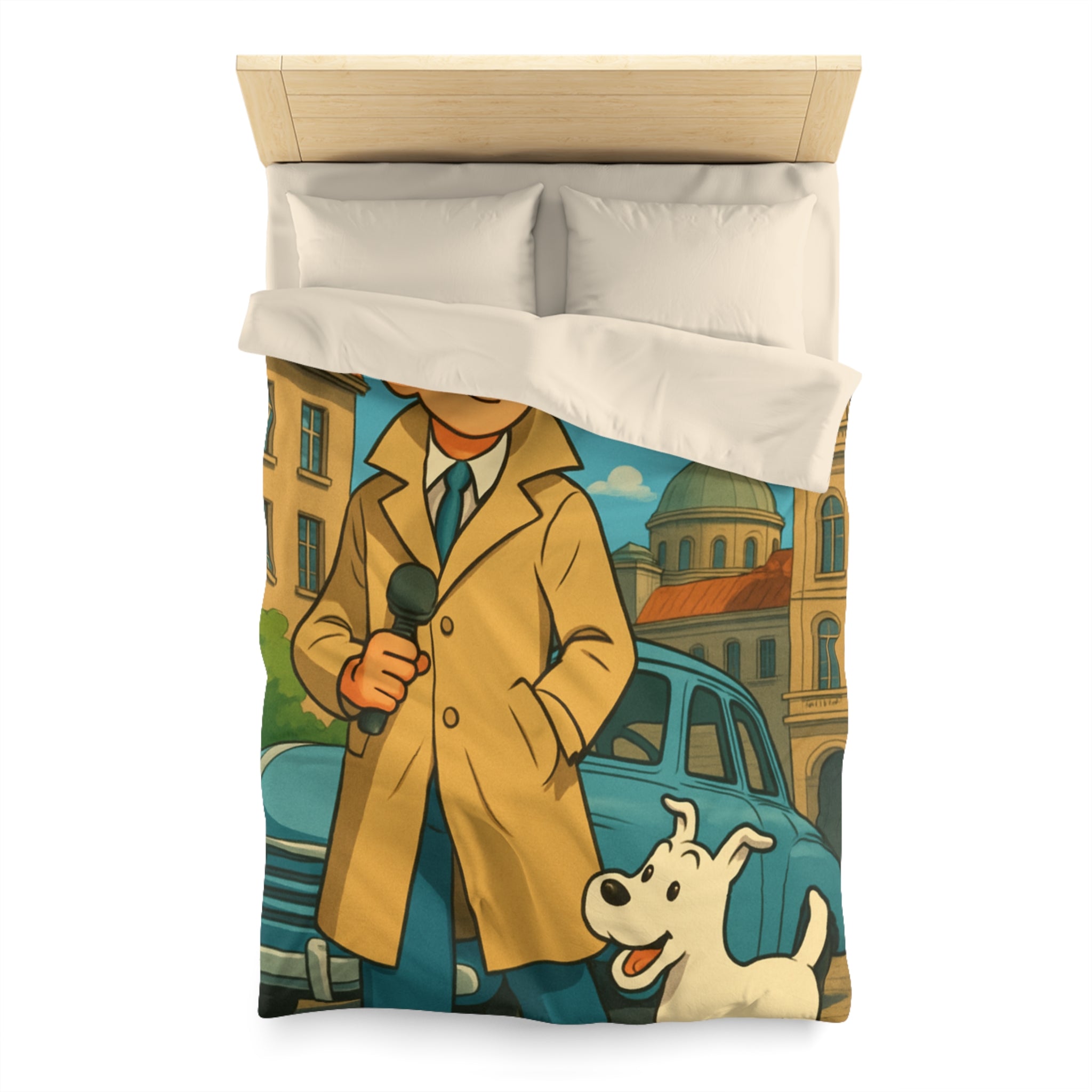 Housse de Couette Microfibre Création Artistique Moderne Design Exclusif Décoration Chambre