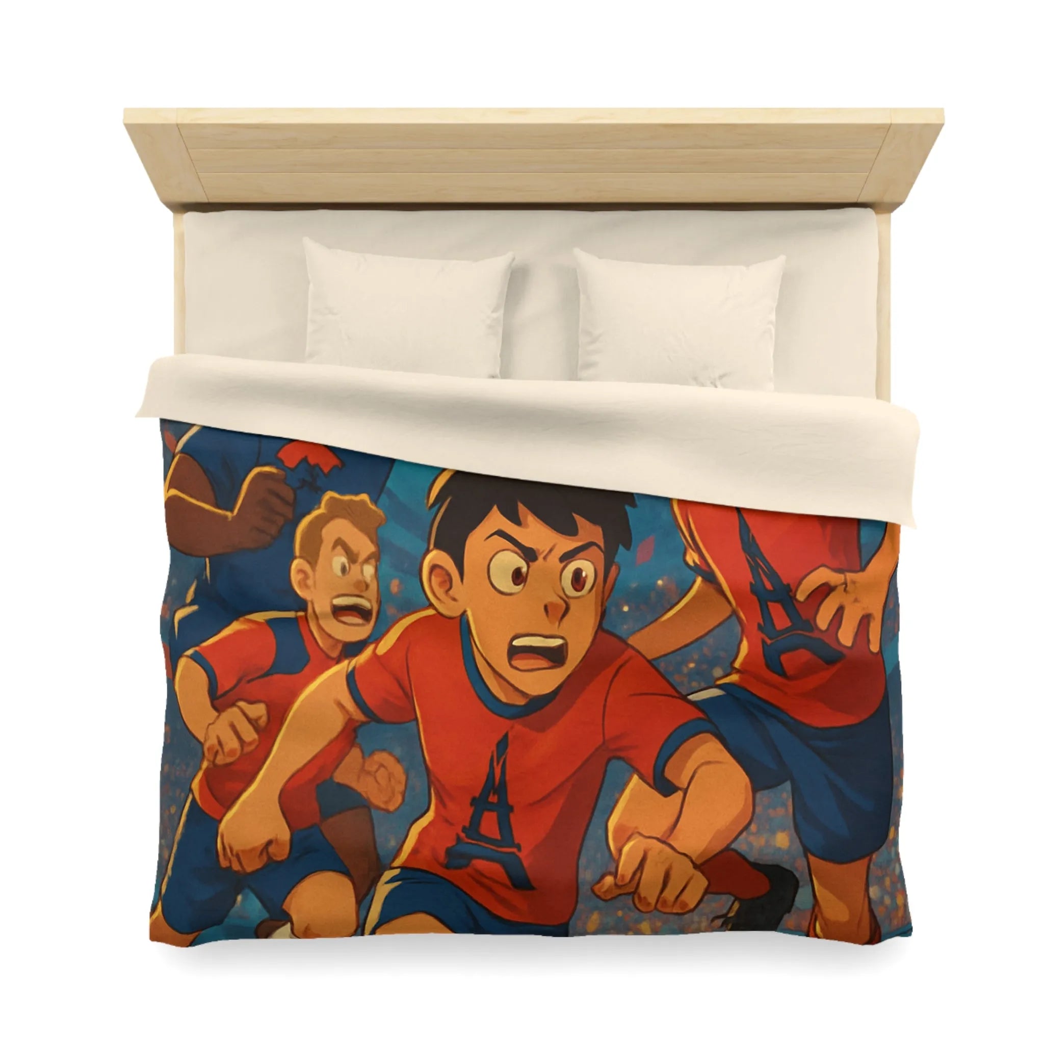 Housse de Couette Microfibre Création Artistique Moderne Design Exclusif Décoration Chambre