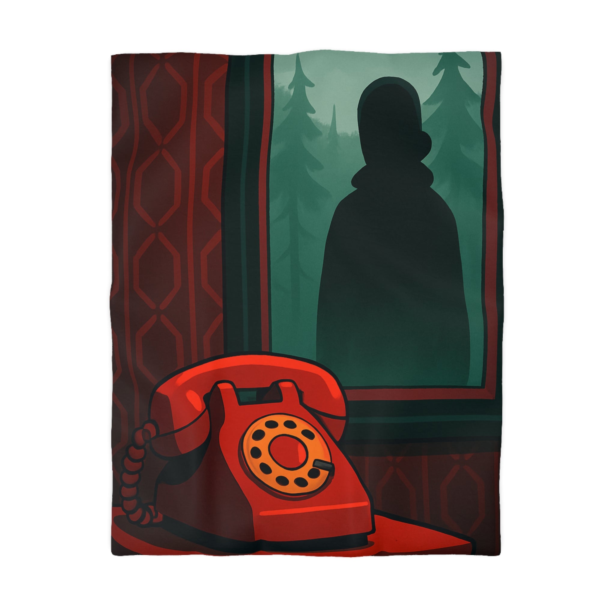 Housse de Couette Microfibre Design Artistique Moderne Décoration Chambre Confort Premium