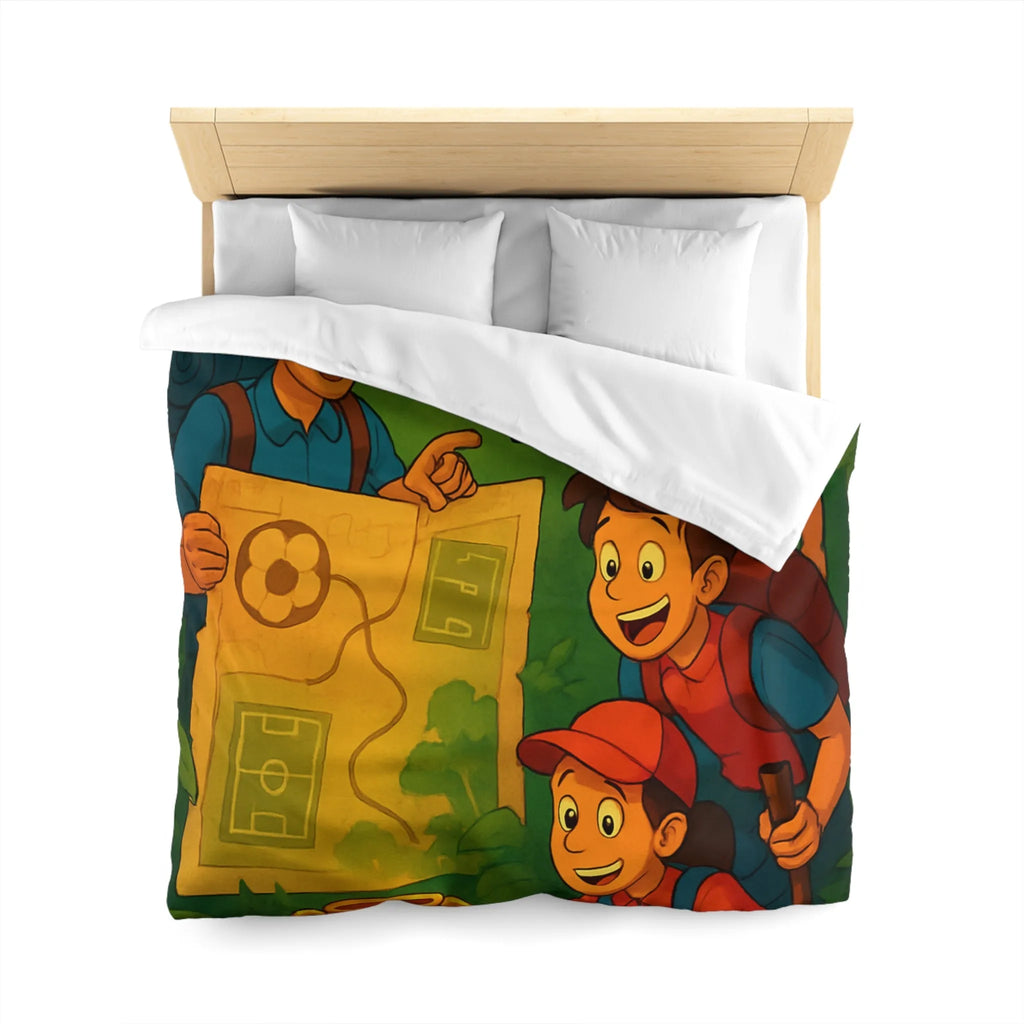 Explorez la jungles enchantée et découvrez un trésor inestimable sous un coucher de soleil vibrant