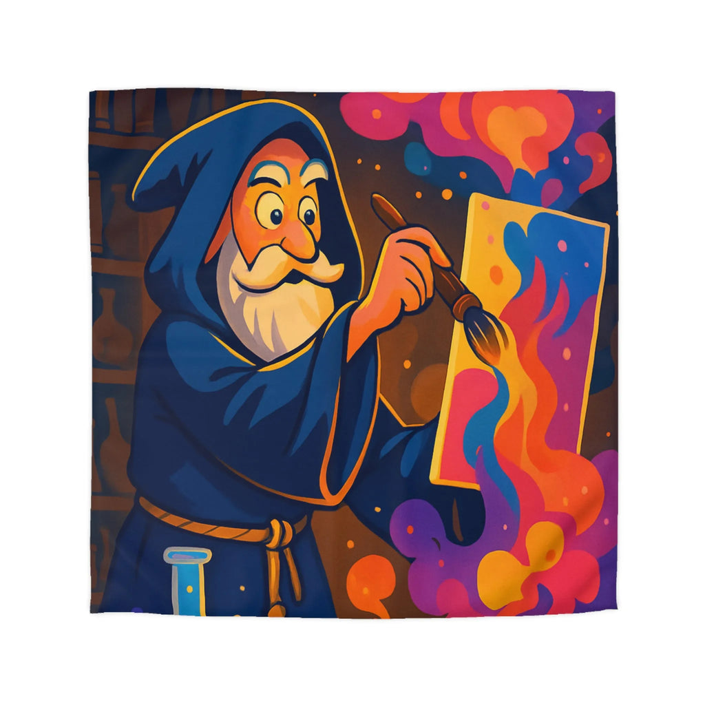 Créez une ambiance magique avec une housse de couette sorcier artistique et colorée