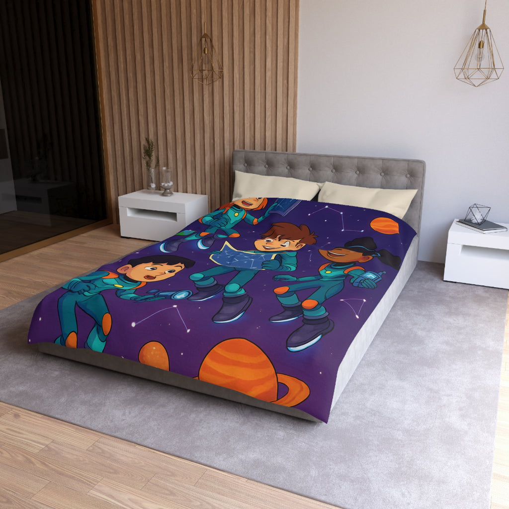 Housse de Couette Microfibre Création Artistique Moderne Design Exclusif Décoration Chambre