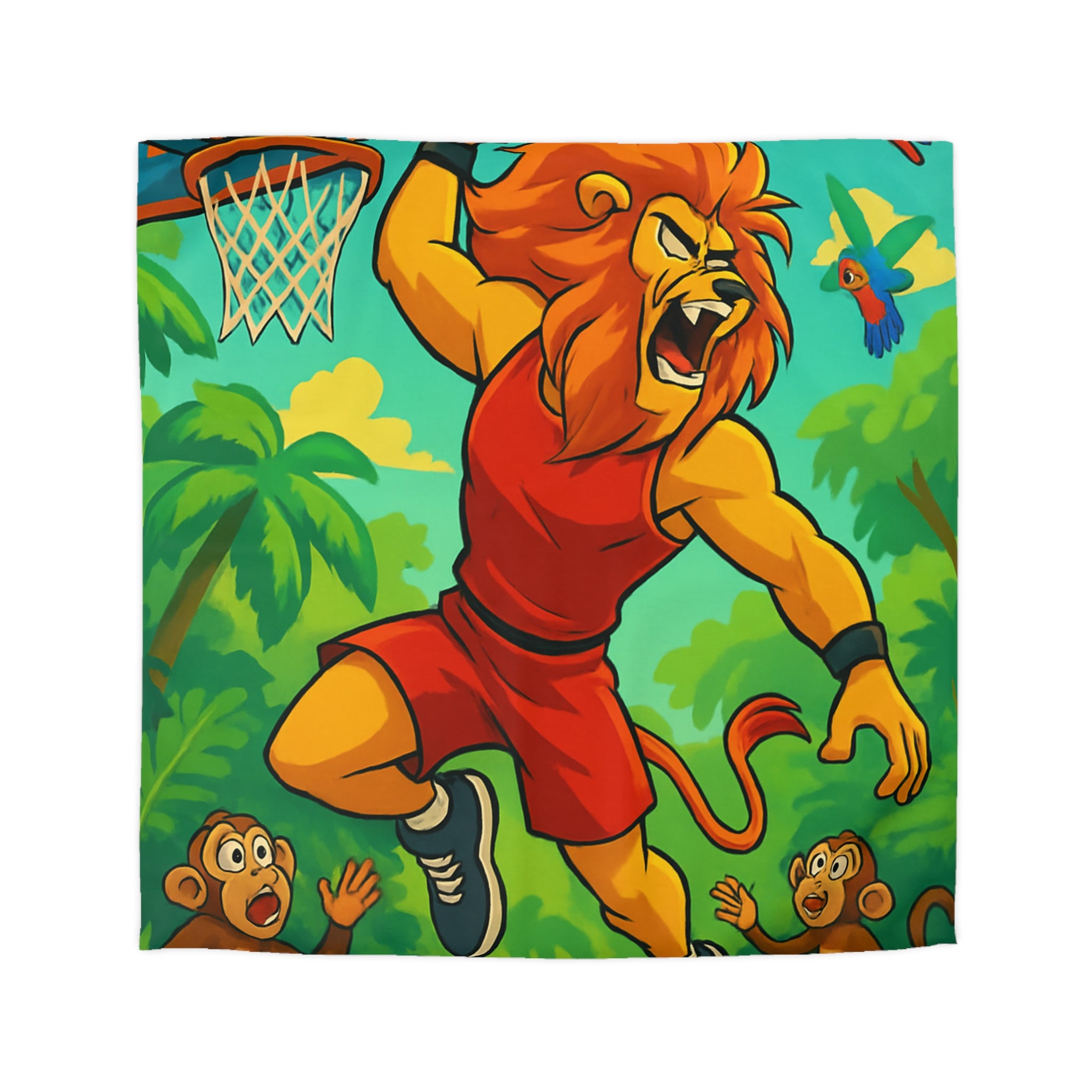 Housse de Couette Microfibre Design Artistique Moderne Décoration Chambre Confort Premium