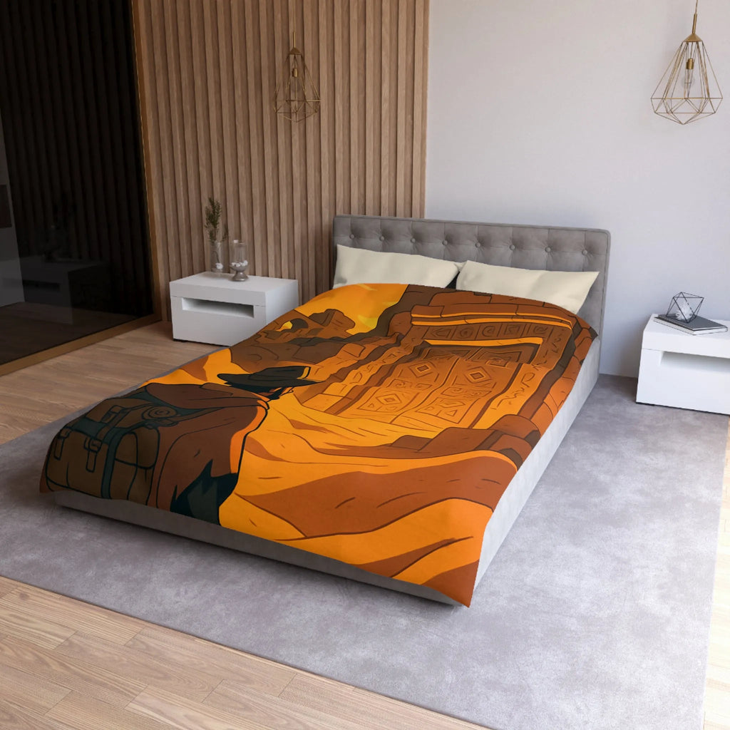 Housse de Couette Microfibre Création Artistique Moderne Design Exclusif Décoration Chambre