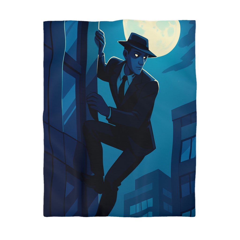 Housse de Couette Microfibre Illustration Unique Design Moderne Décoration Intérieure Raffinée