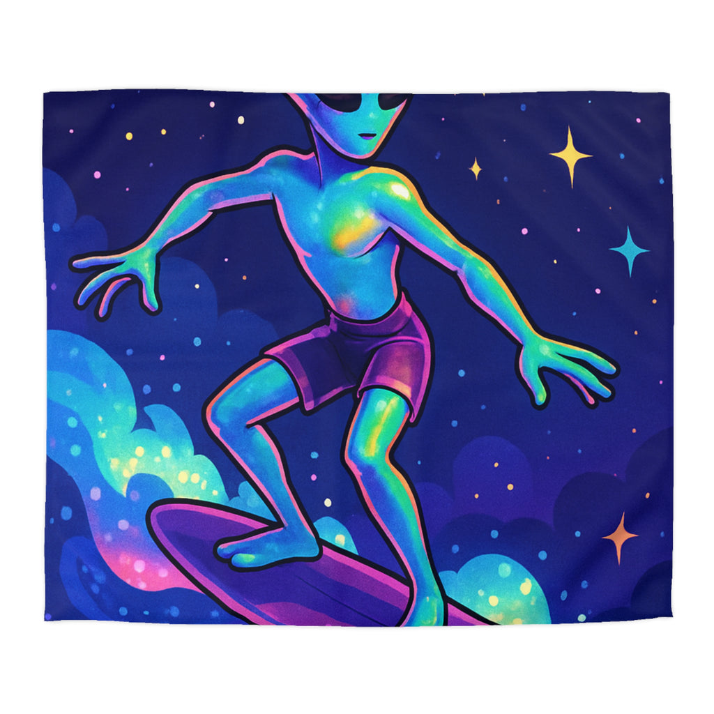 Housse de Couette Microfibre Design Artistique Moderne Décoration Chambre Confort Premium