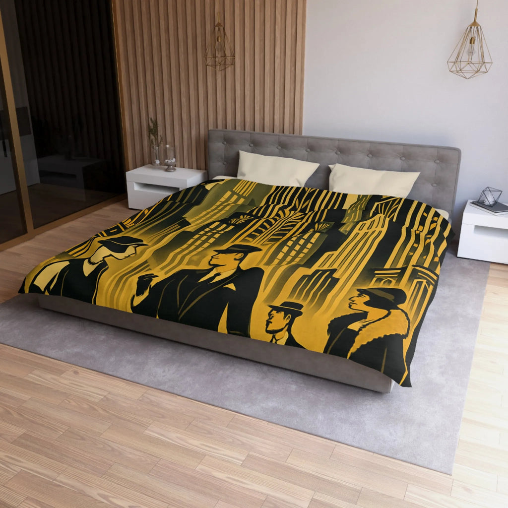 Housse de Couette Microfibre Création Artistique Moderne Design Exclusif Décoration Chambre