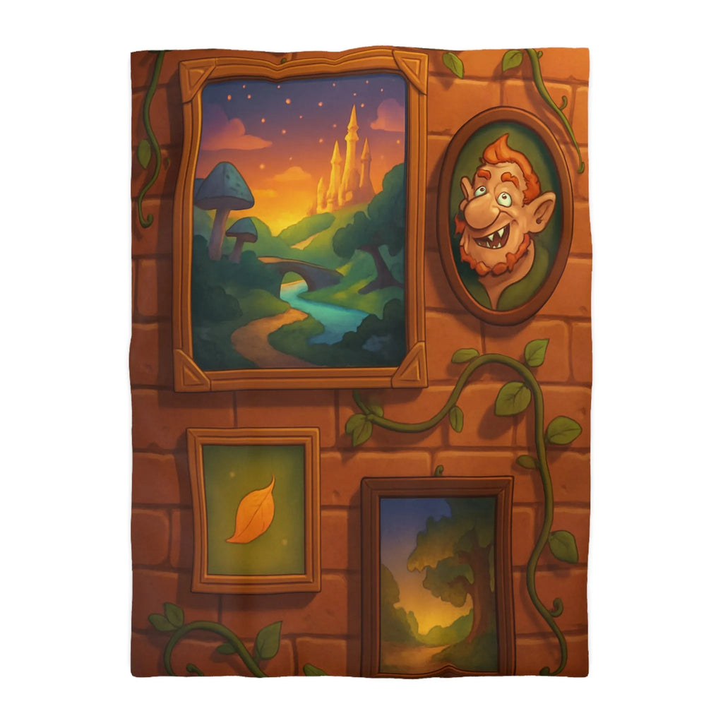 Créez un espace féerique avec cette housse de couette magique et artistique enchantée