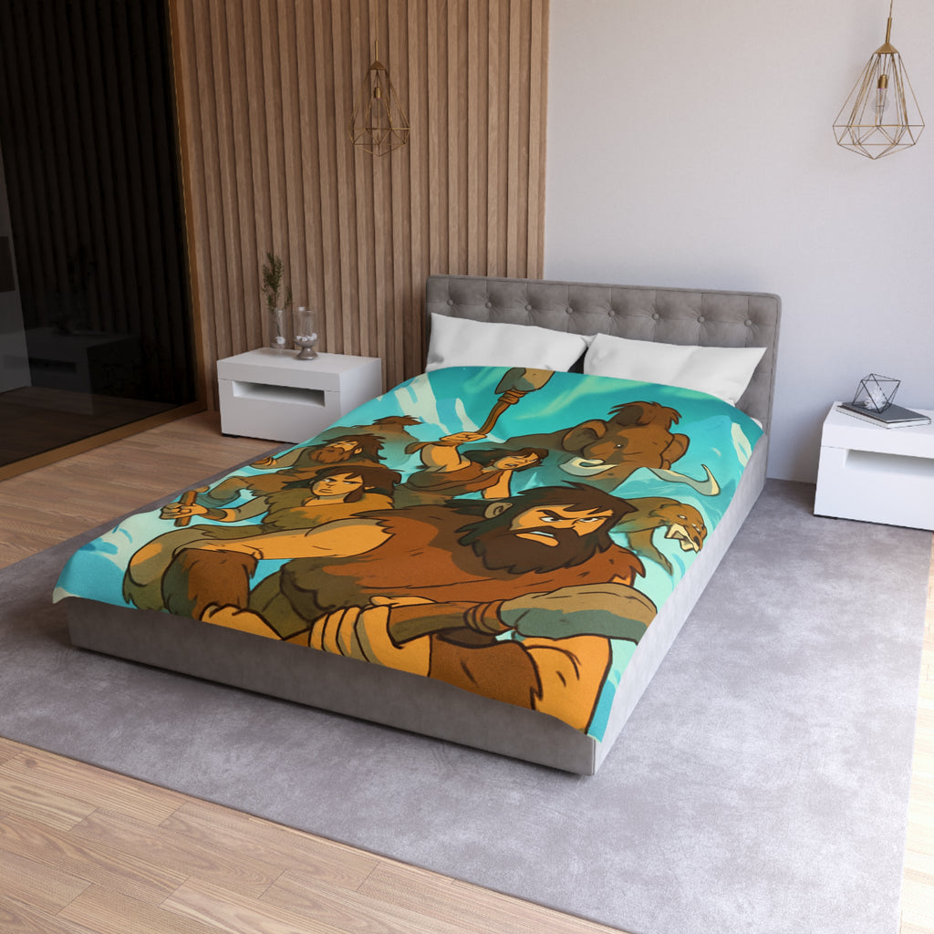 Housse de Couette Microfibre Design Artistique Moderne Décoration Chambre Confort Premium