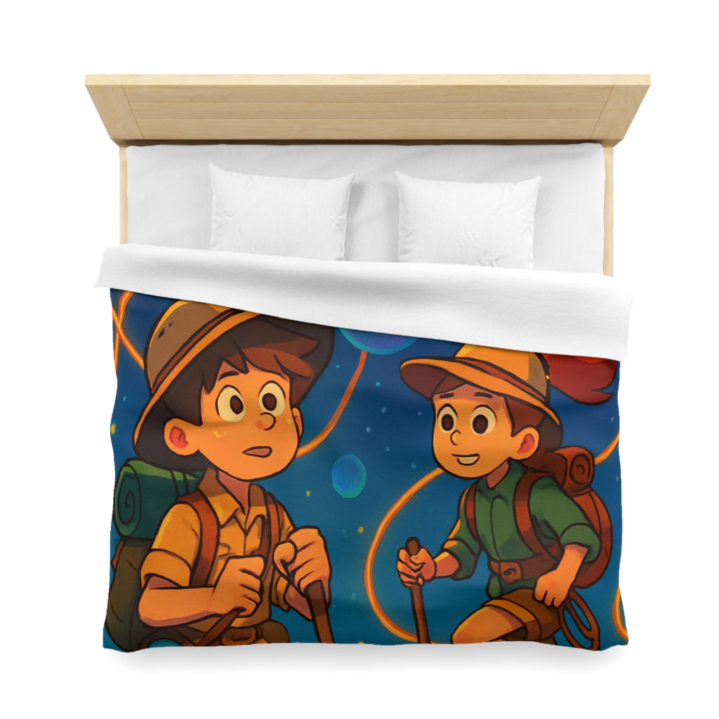 Housse de Couette Microfibre Création Artistique Moderne Design Exclusif Décoration Chambre