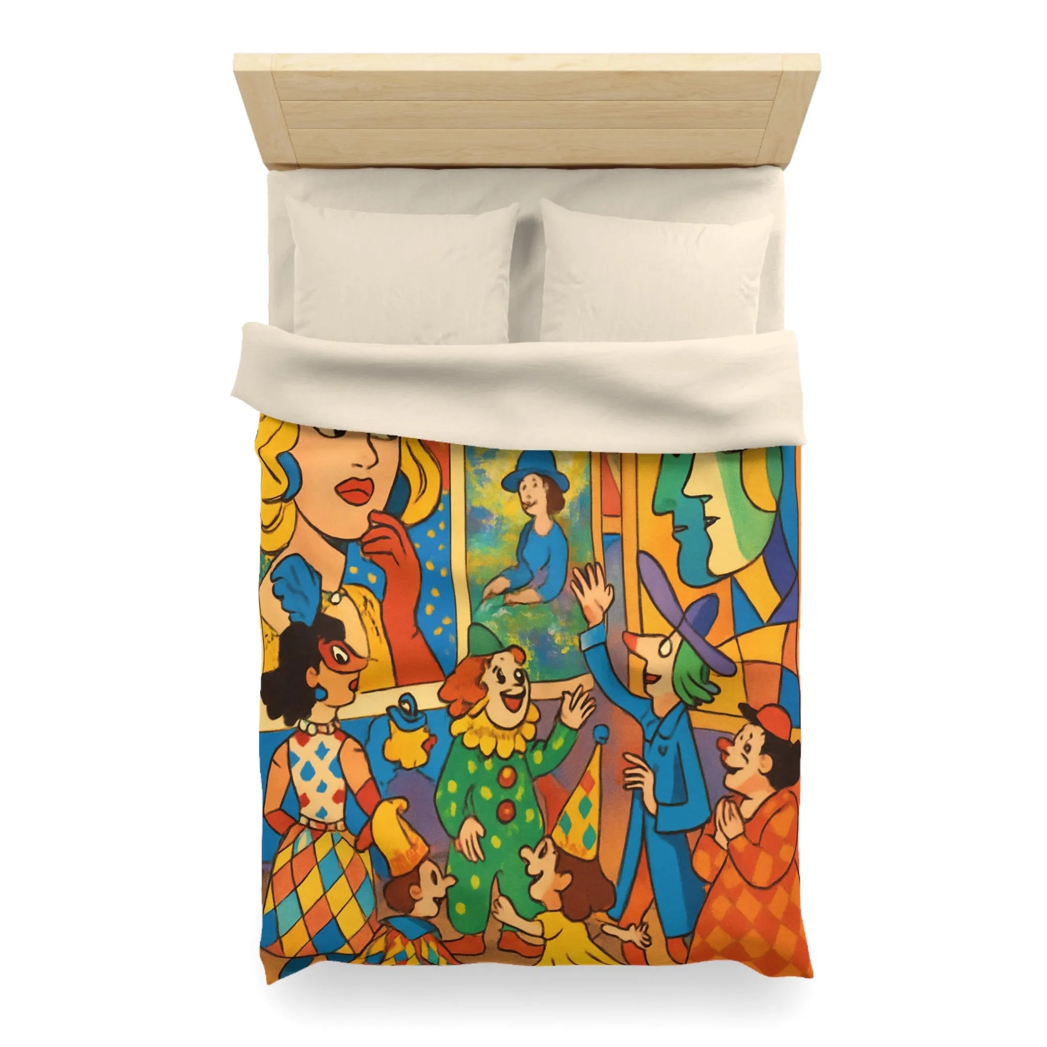 Égayez Votre Chambre avec une Housse de Couette Inspirée de l'Art du Cirque