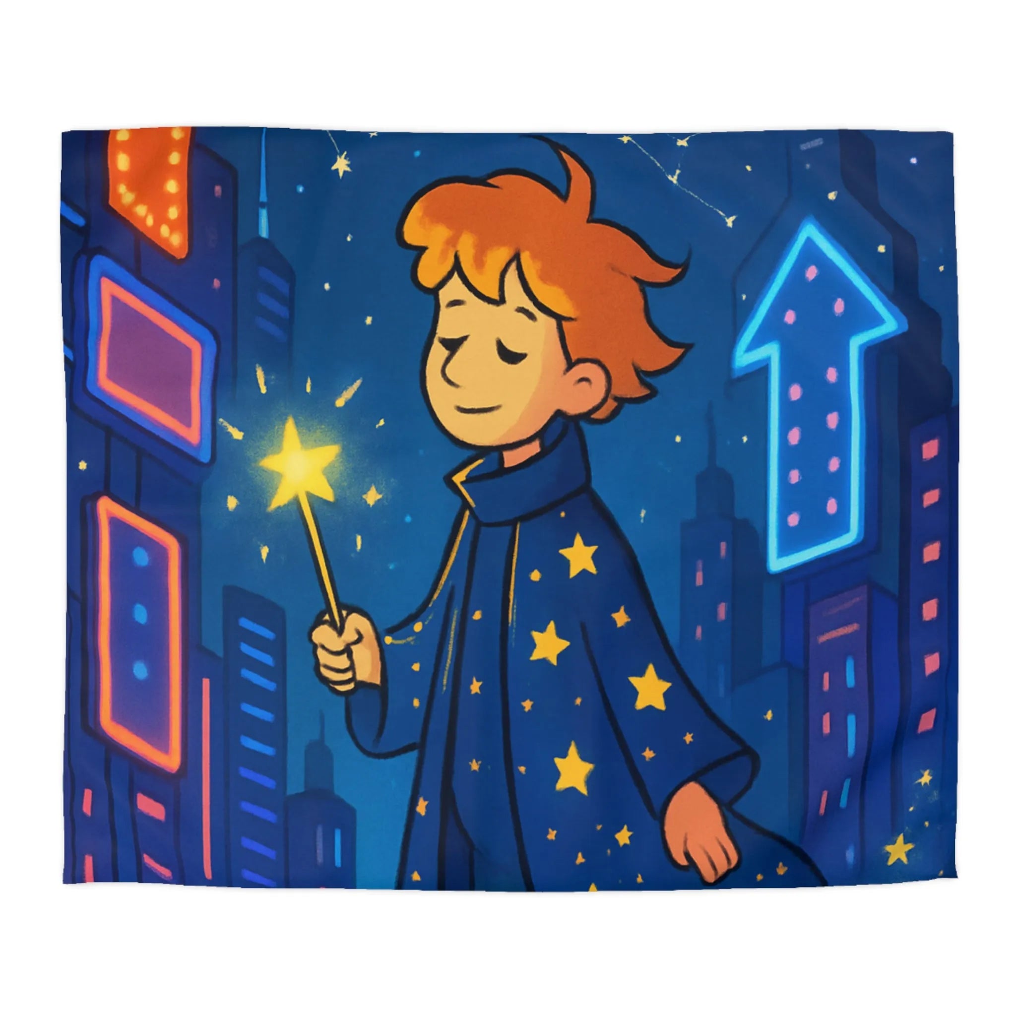 Housse de Couette Microfibre Art Graphique Contemporain Style Décoratif Chambre Tendance