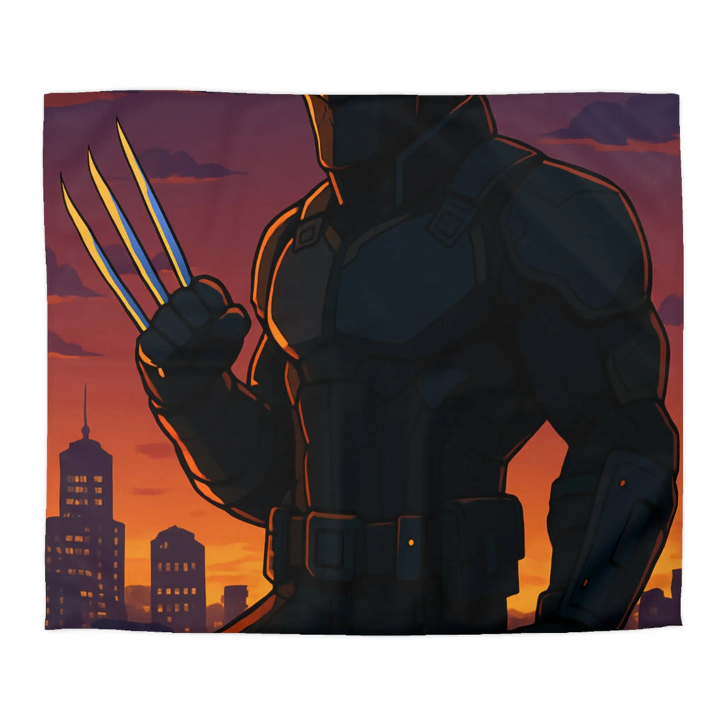 Housse de Couette Microfibre Art Graphique Contemporain Style Décoratif Chambre Tendance